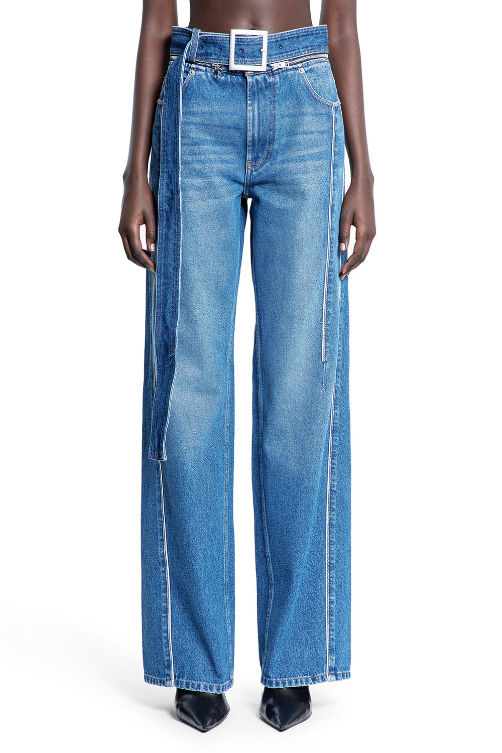 JEAN PAUL GAULTIER WOMAN BLUE JEANS