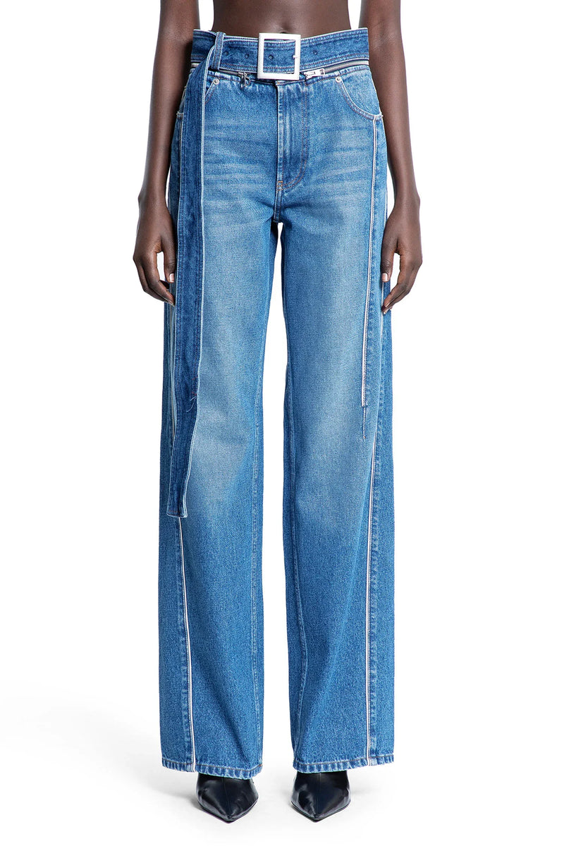 The Belted Denim Jeans - Antonioli.eu
