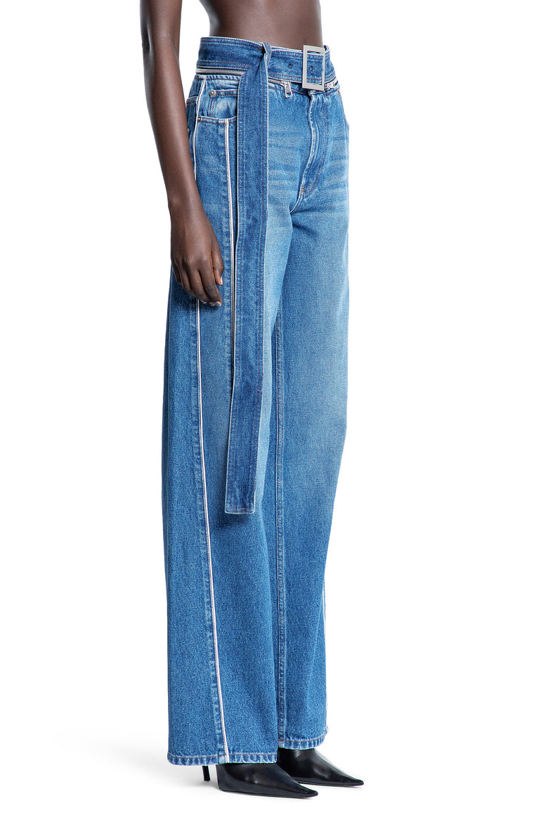 JEAN PAUL GAULTIER WOMAN BLUE JEANS