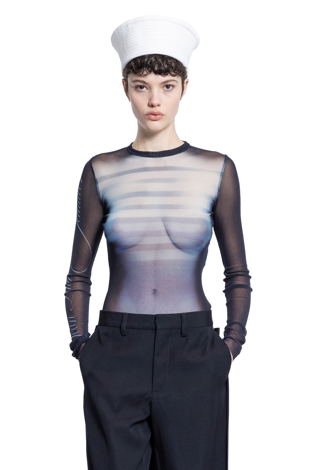 JEAN PAUL GAULTIER WOMAN MULTICOLOR TOPS