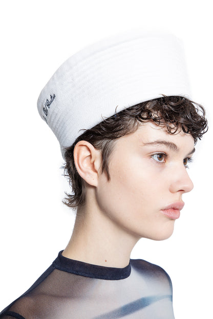 JEAN PAUL GAULTIER WOMAN WHITE HATS