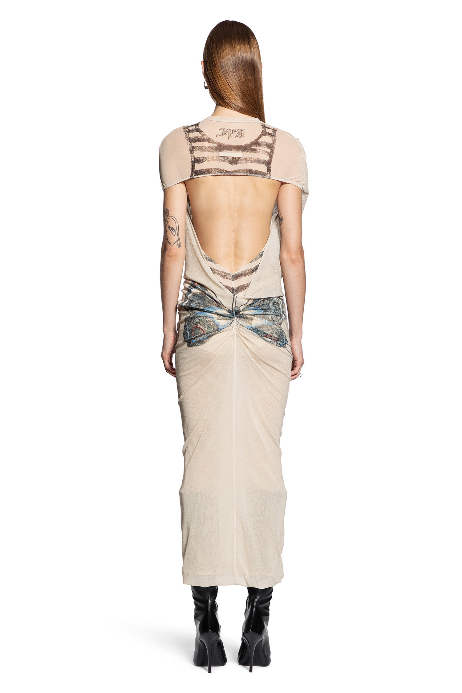 JEAN PAUL GAULTIER WOMAN BEIGE DRESSES