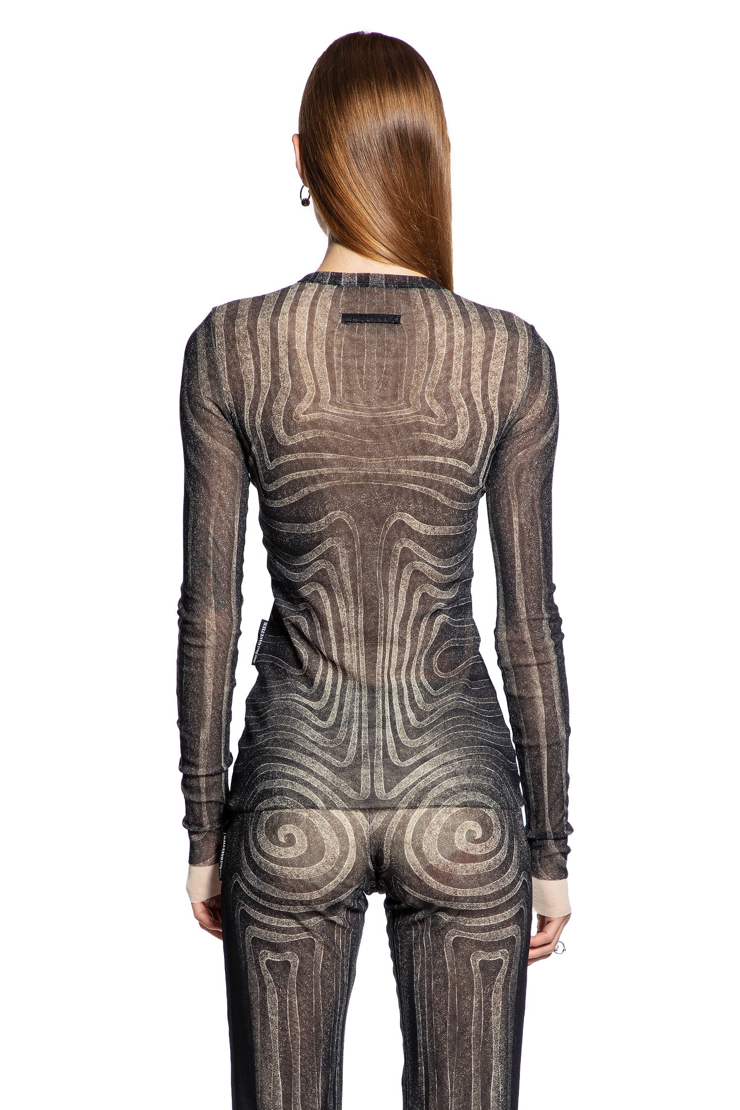 JEAN PAUL GAULTIER WOMAN BROWN TOPS