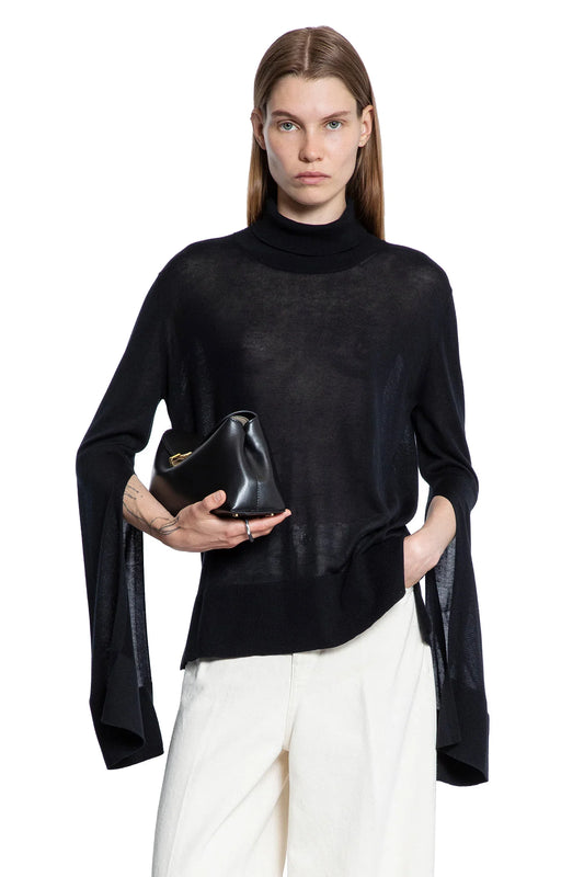 Slit Sleeve Turtleneck - Antonioli.eu