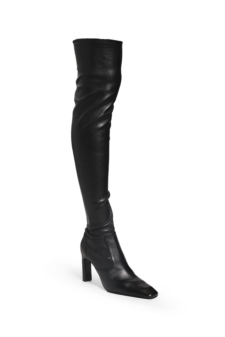 Nappa over-the-knee boots