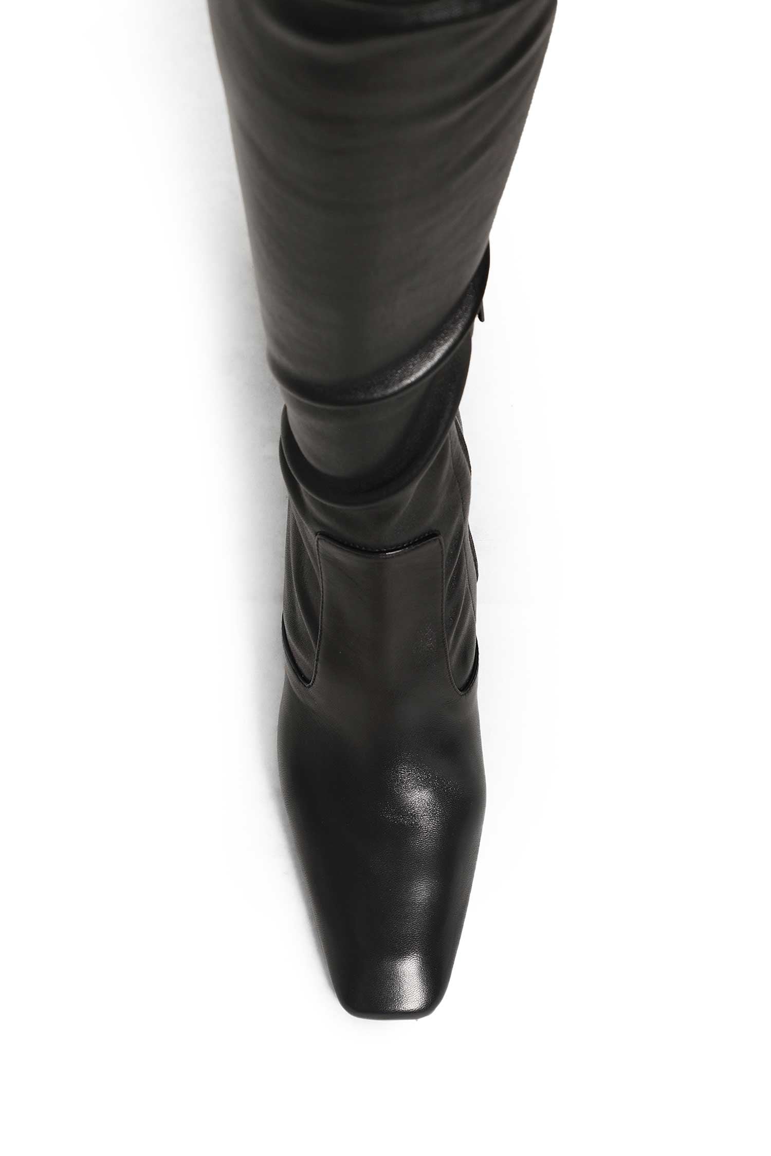 Nappa over-the-knee boots