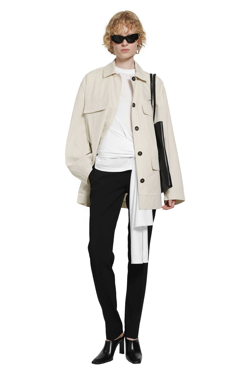 TOTEME Low-Waist Slim Evening Trousers woman