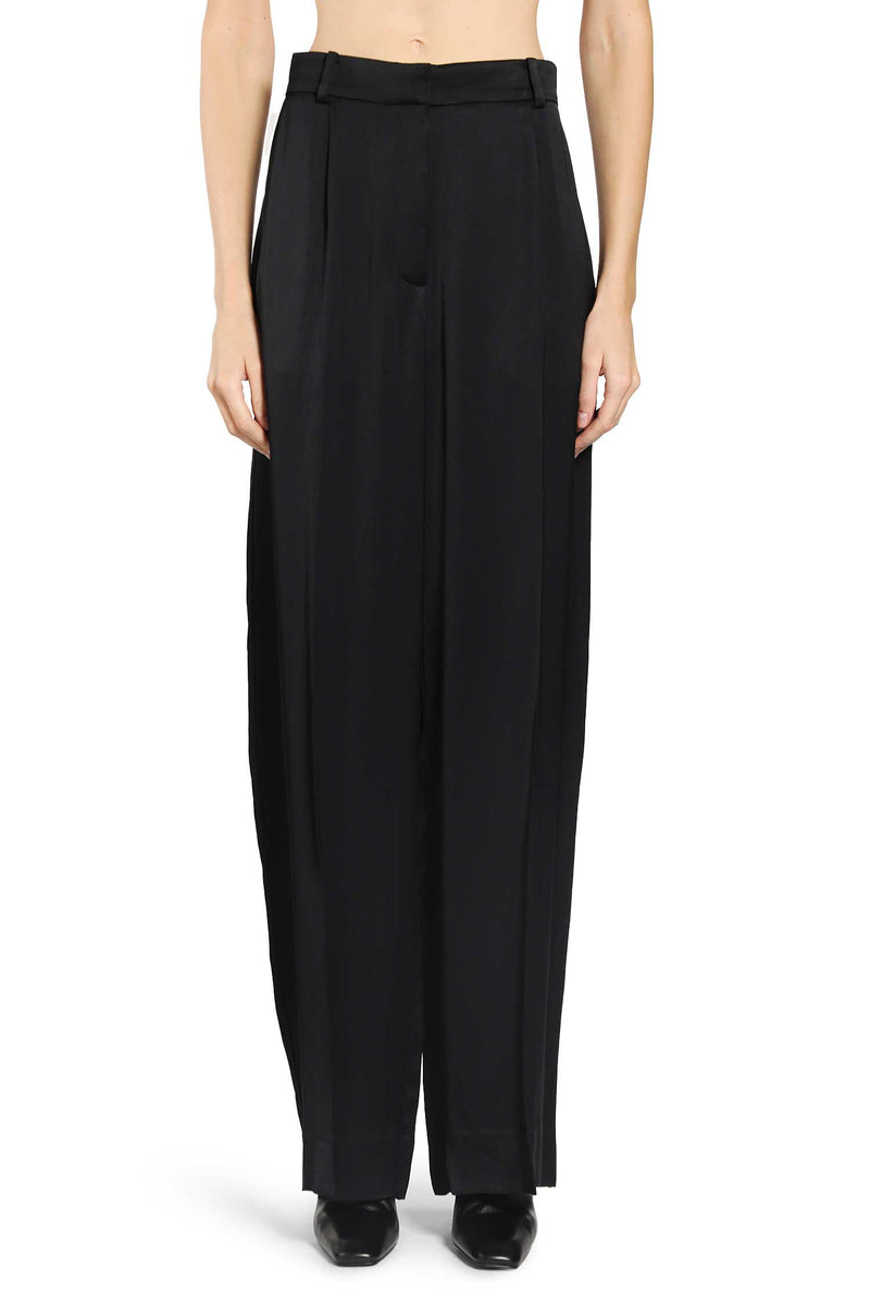 Wild Satin Wide Leg Trousers