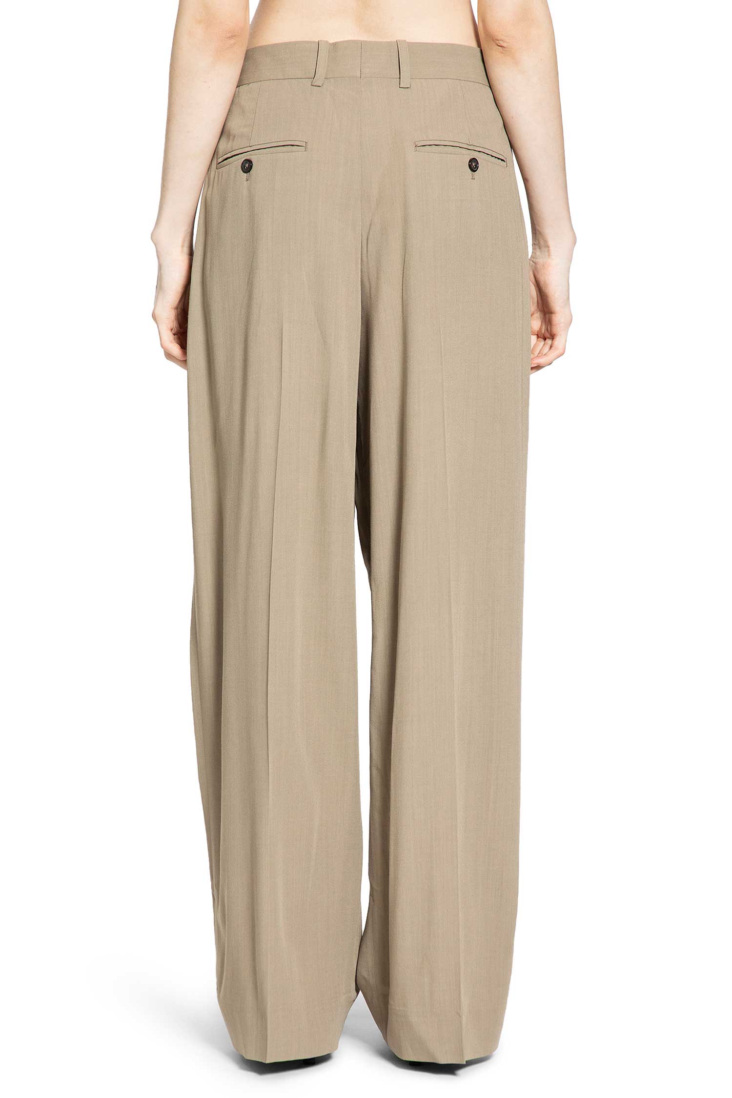 Wide Fluid Trousers
