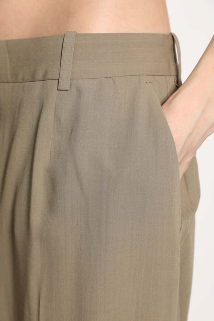 Wide Fluid Trousers