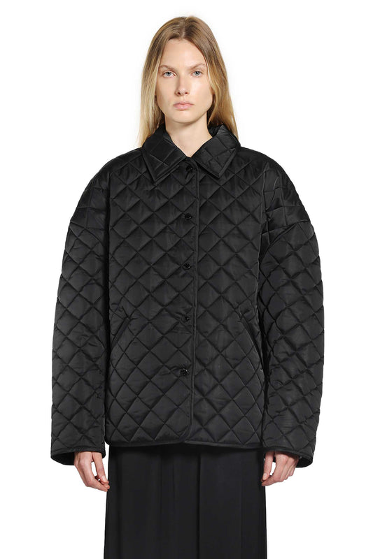Collared Quilted Jacket