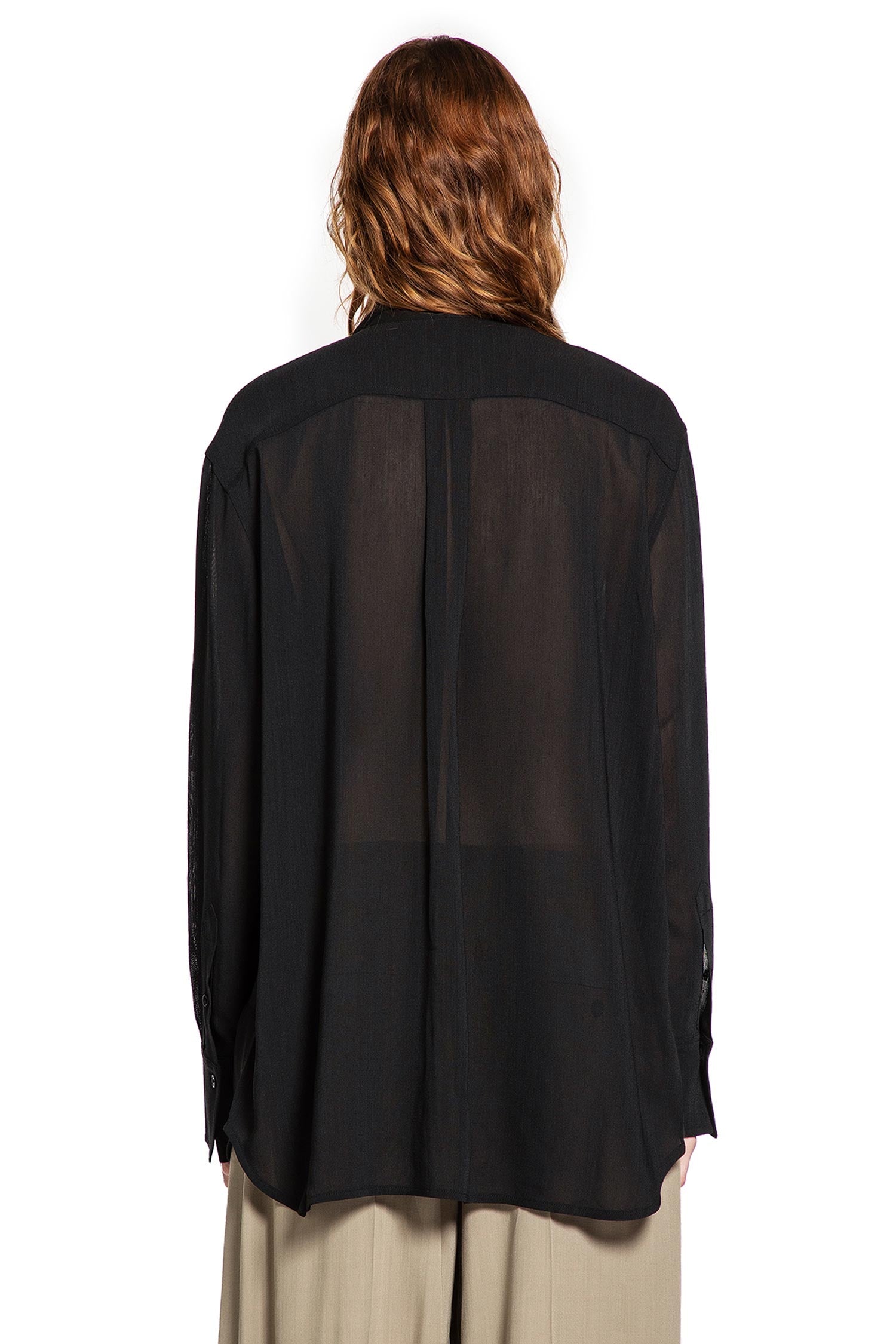 Long Scarf Blouse