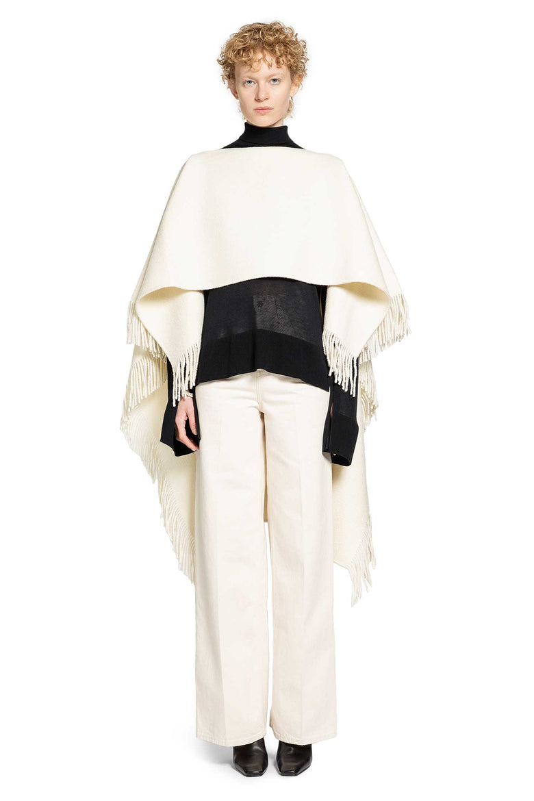 TOTEME WOMAN WHITE SCARVES