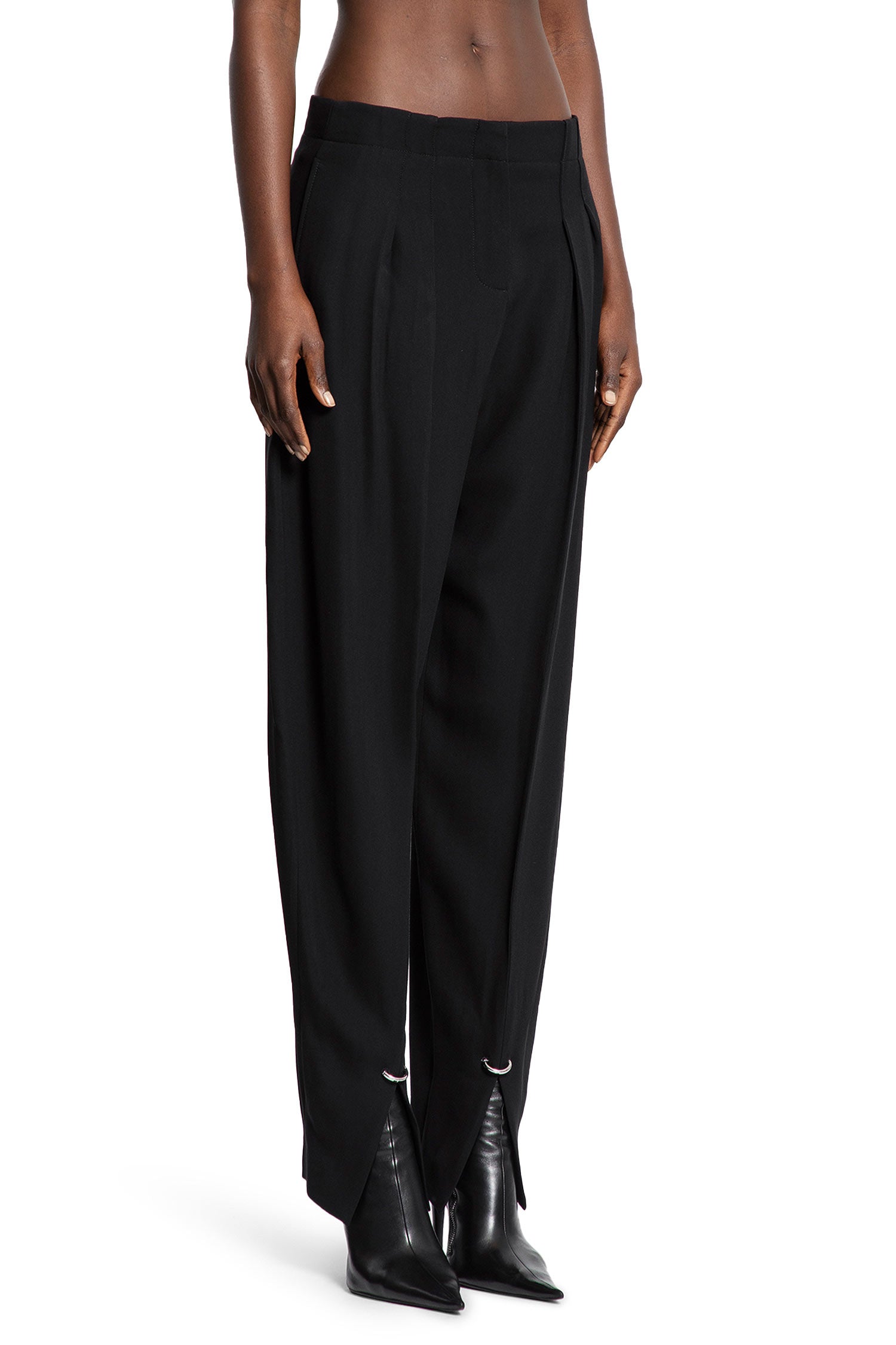 Pierced Loose Tailored Trousers