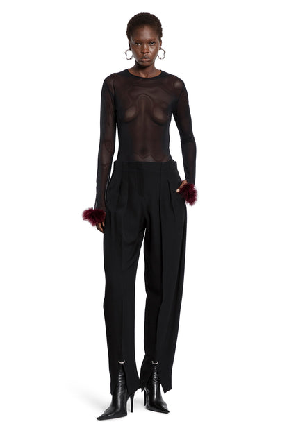 Pierced Loose Tailored Trousers