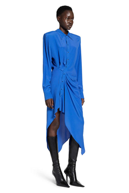 Asymmetric Shirt Dress