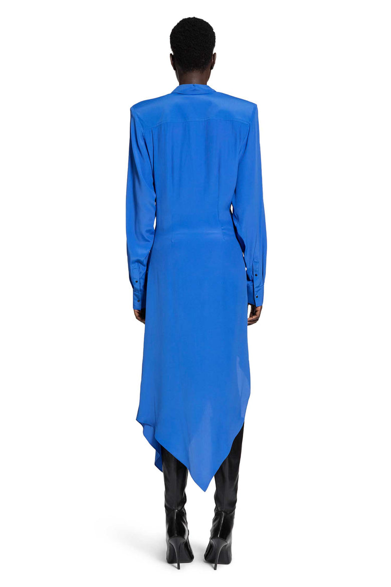 Asymmetric Shirt Dress