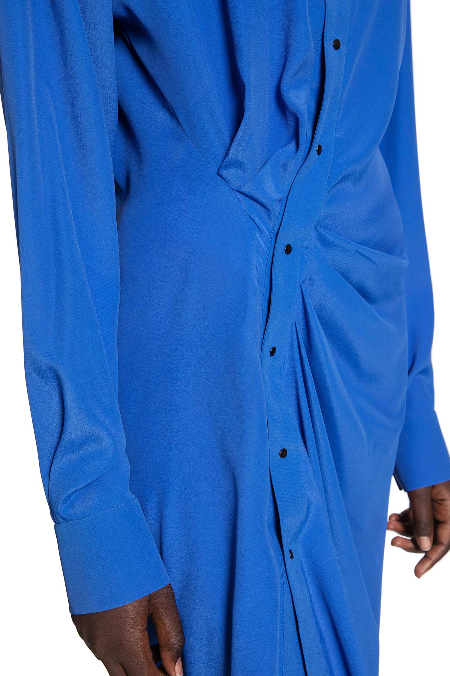 Asymmetric Shirt Dress