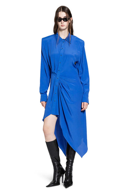 Asymmetric Shirt Dress
