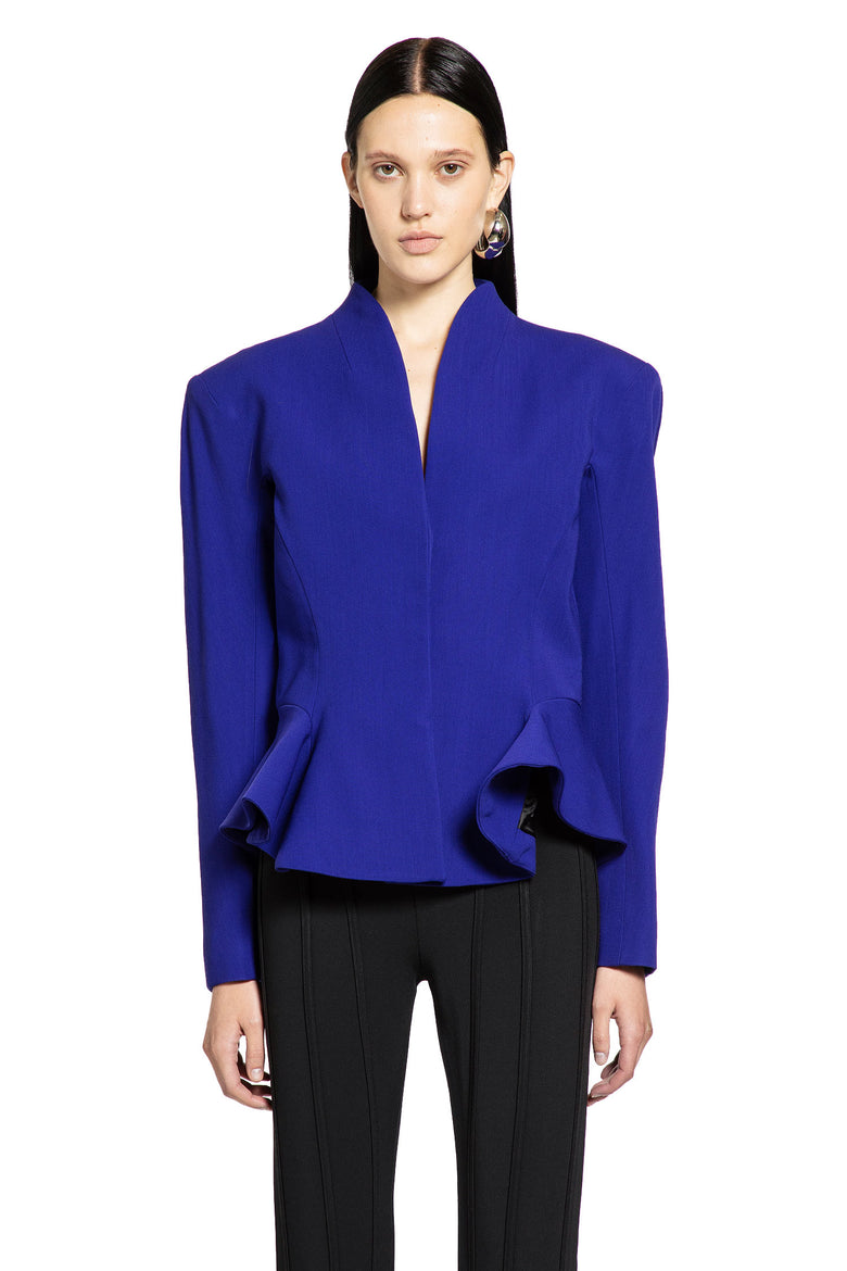 Flared Wool Jacket