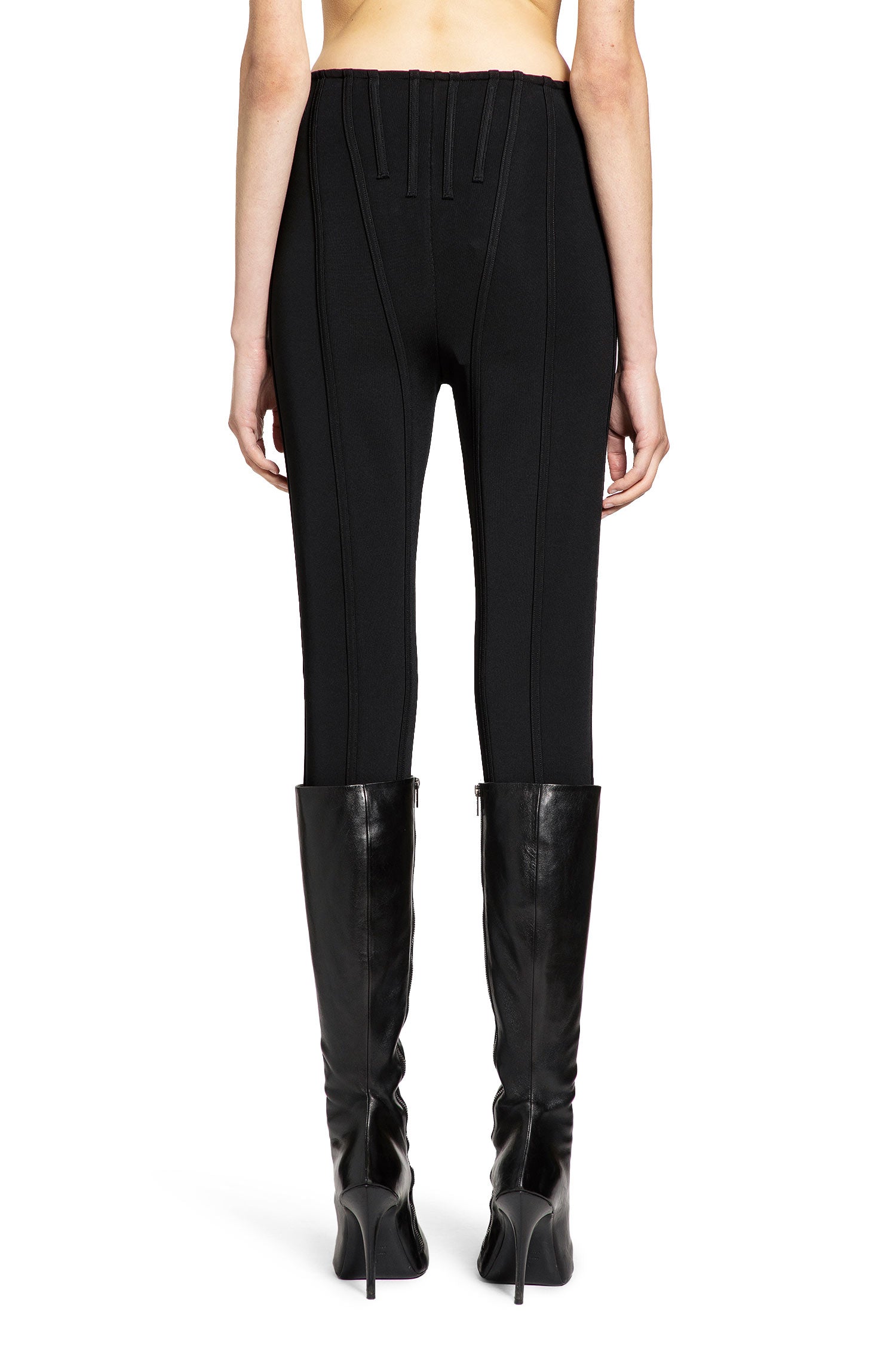 Boned Knit Leggings