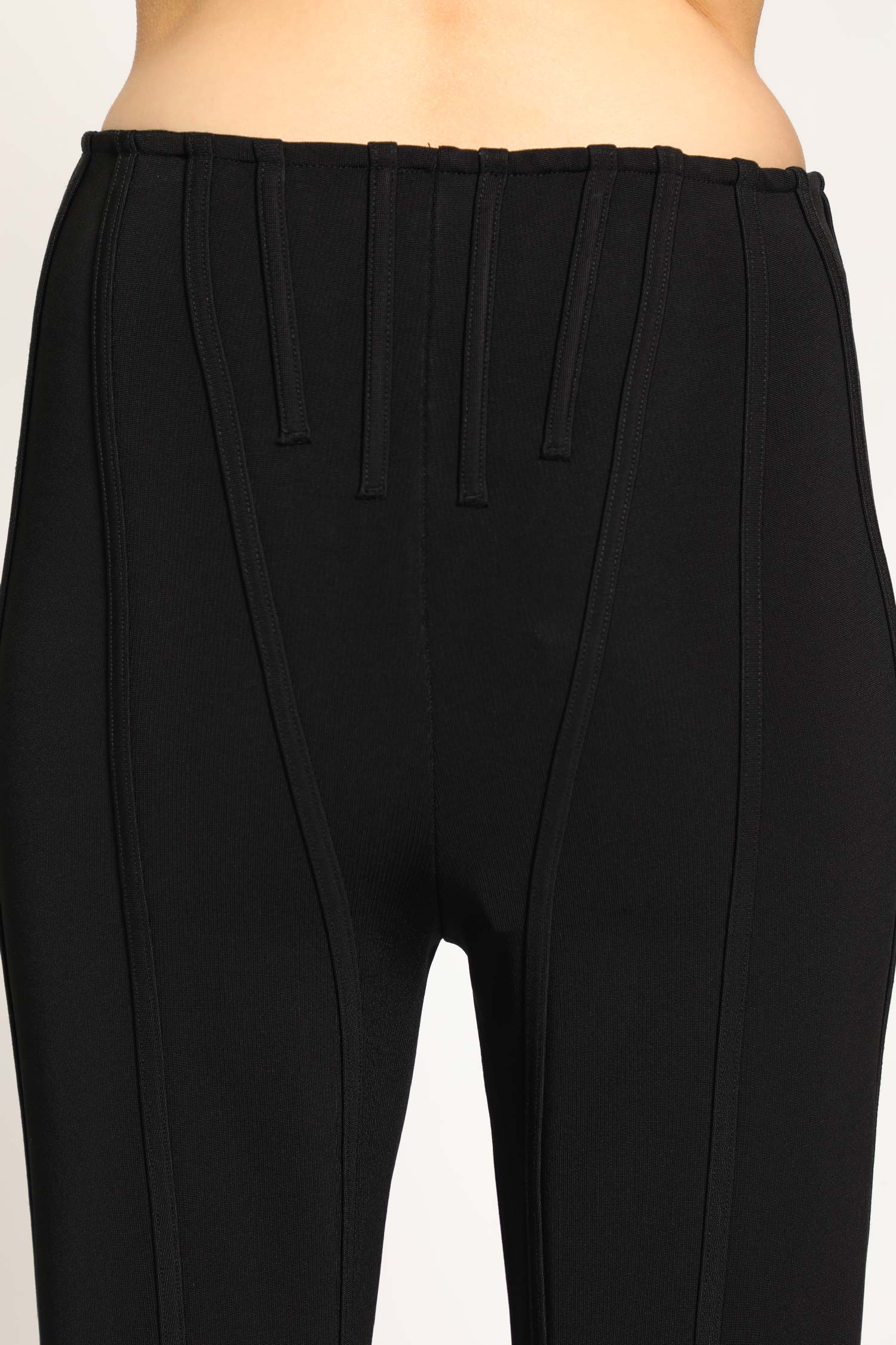 Boned Knit Leggings