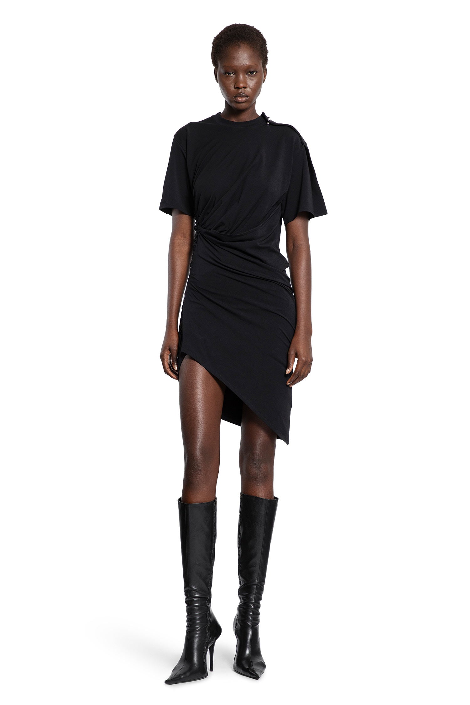 Asymmetric Pierced Dress