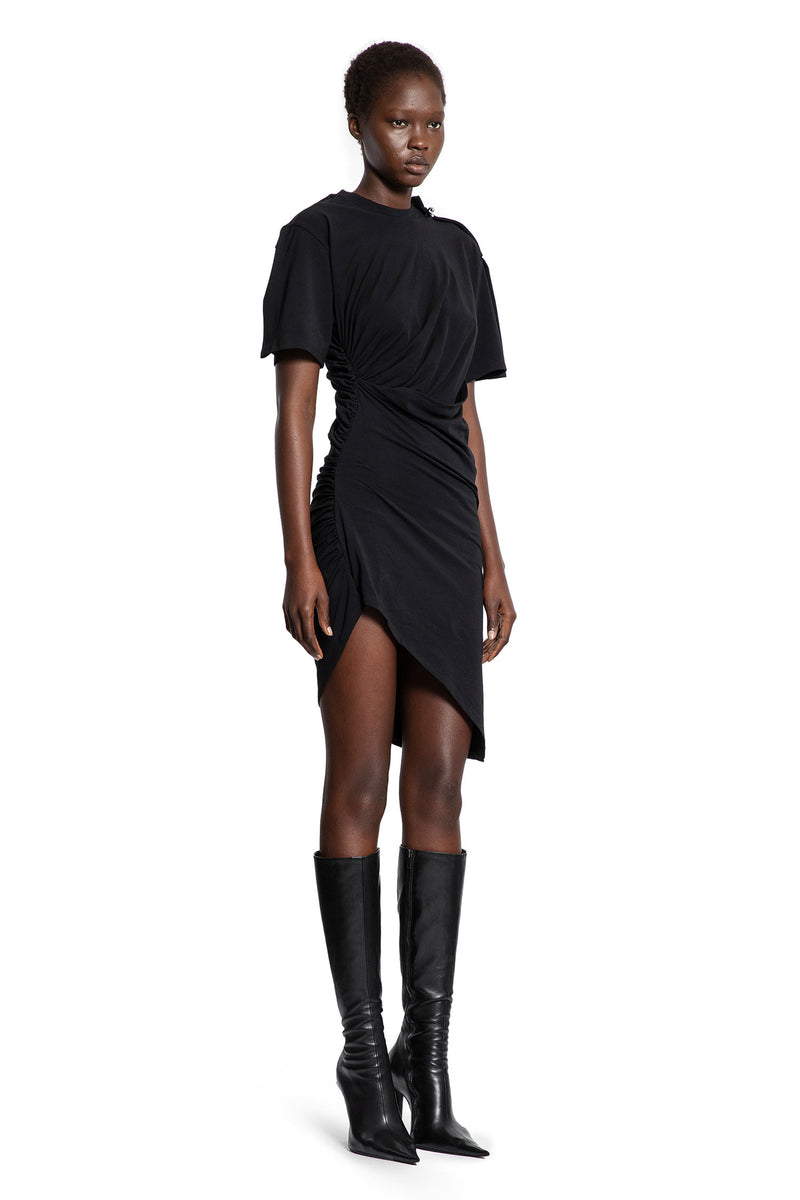 Asymmetric Pierced Dress - Antonioli.eu