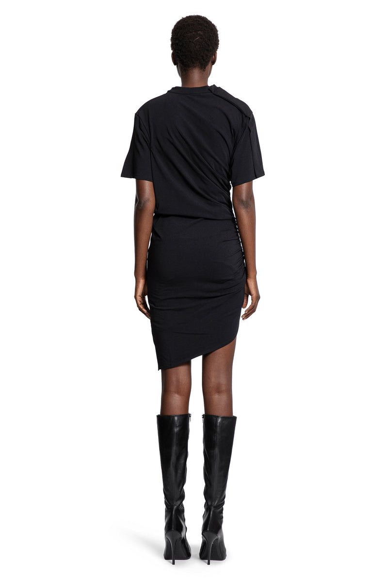 Asymmetric Pierced Dress - Antonioli.eu