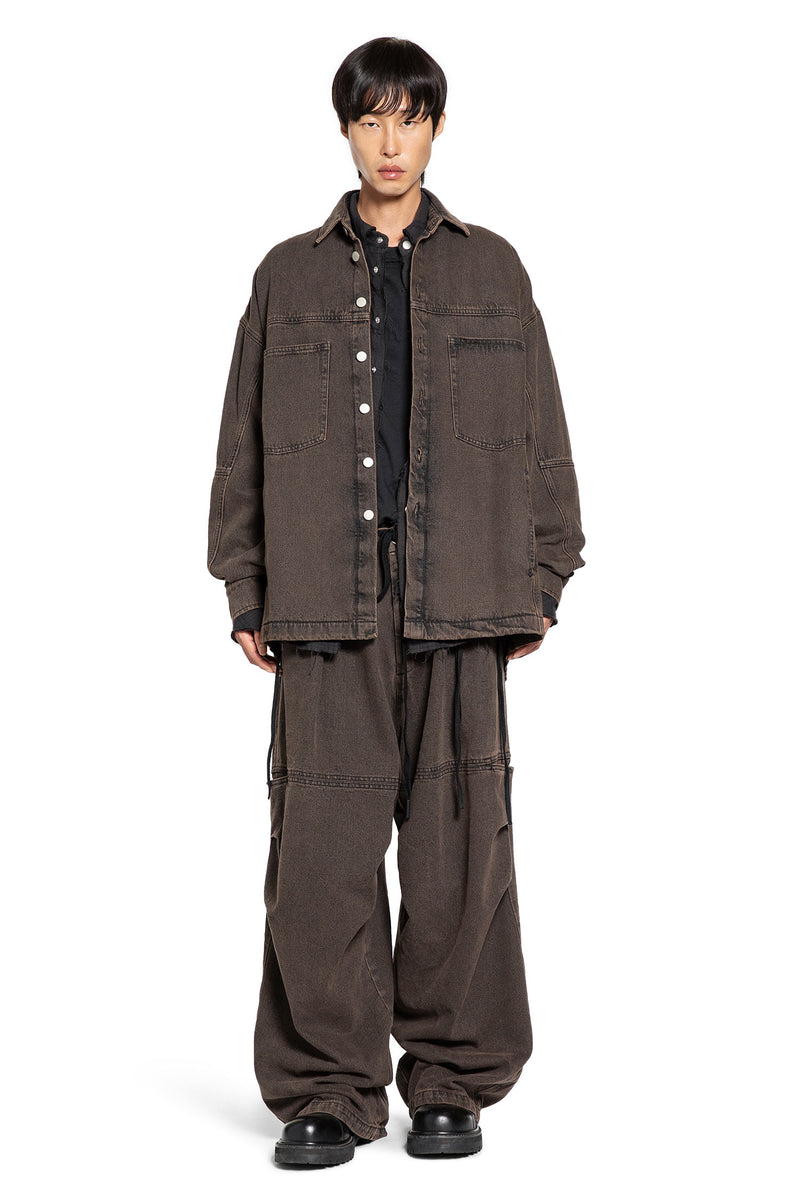 Oversized Denim Shirt - Antonioli.eu