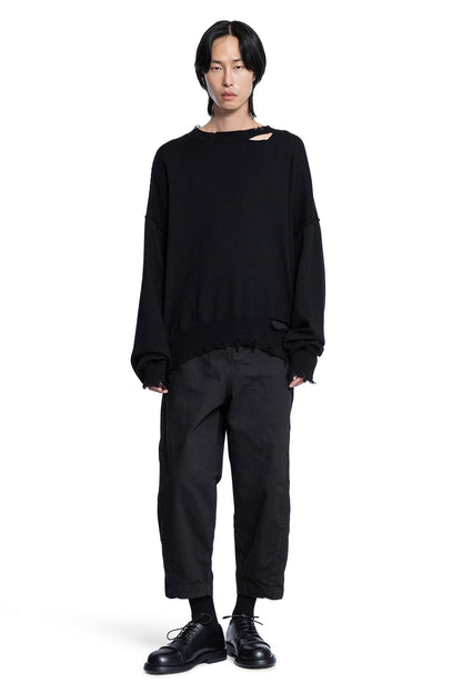 ANDREA YA AQOV MAN BLACK KNITWEAR