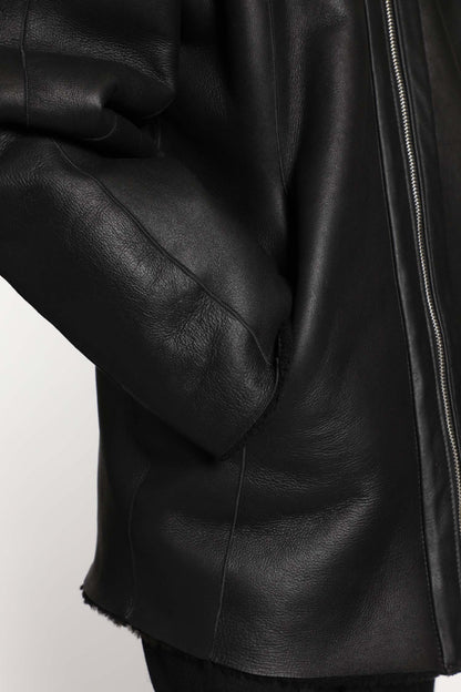 ANDREA YA AQOV MAN BLACK SWEATSHIRTS