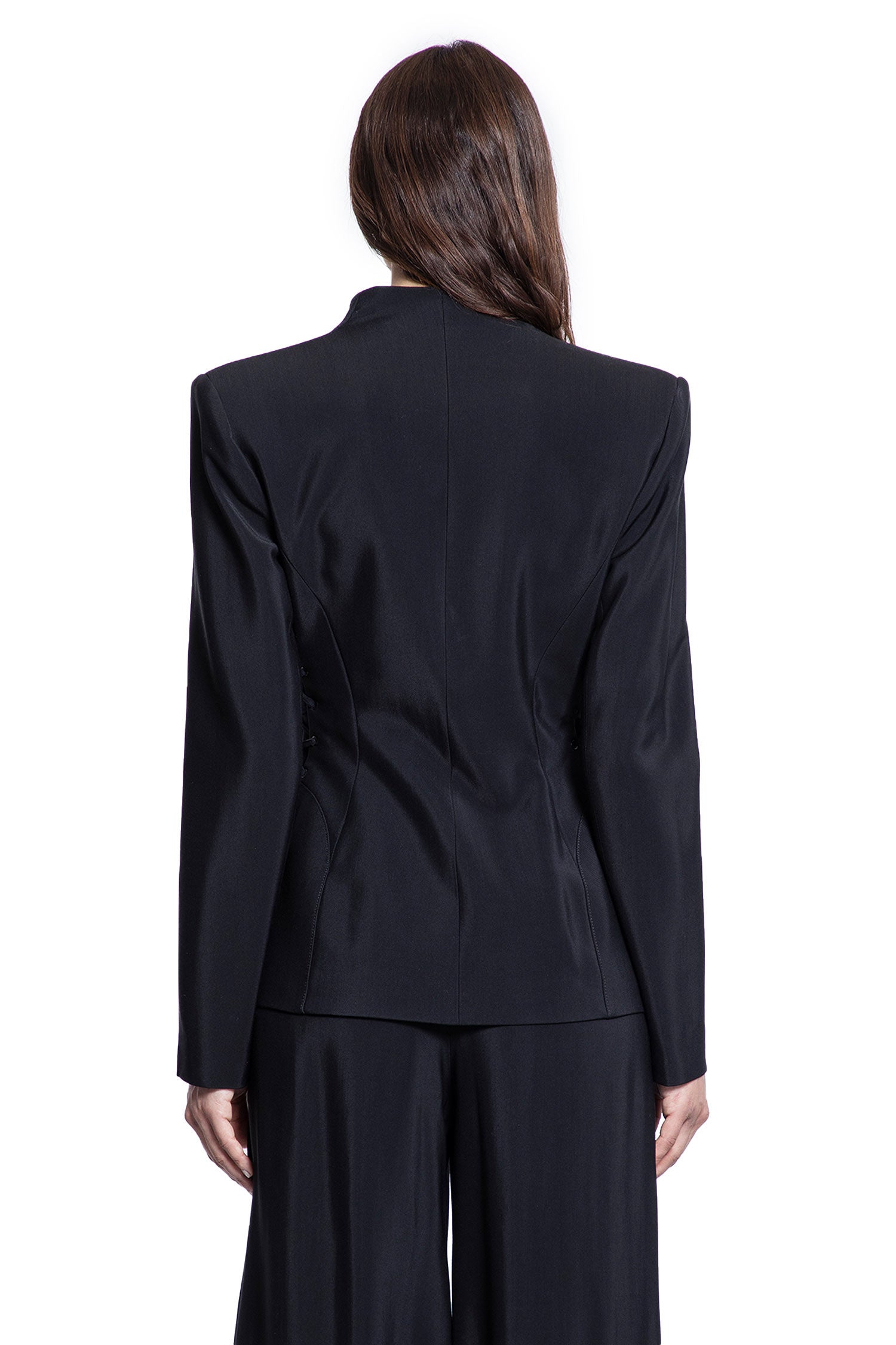 MUGLER WOMAN BLACK BLAZERS