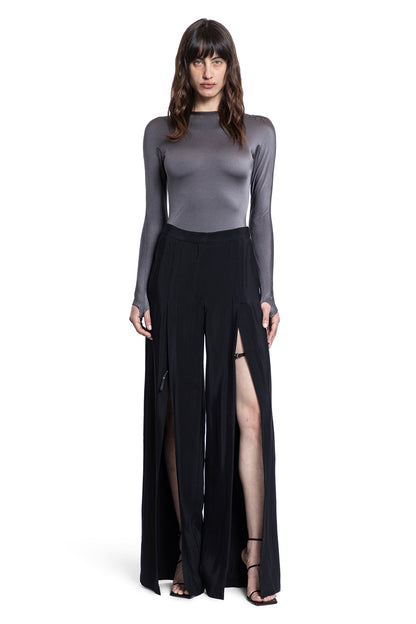 MUGLER WOMAN GREY BODYSUITS