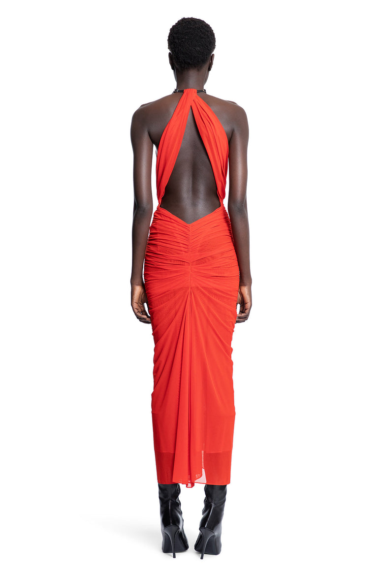 MUGLER WOMAN RED DRESSES