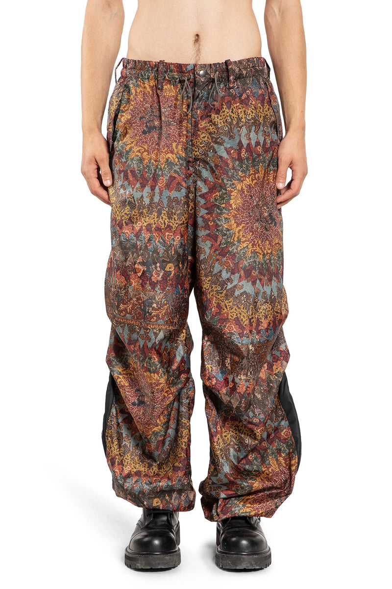 Printed Nylon Baggy Pants - Antonioli.eu