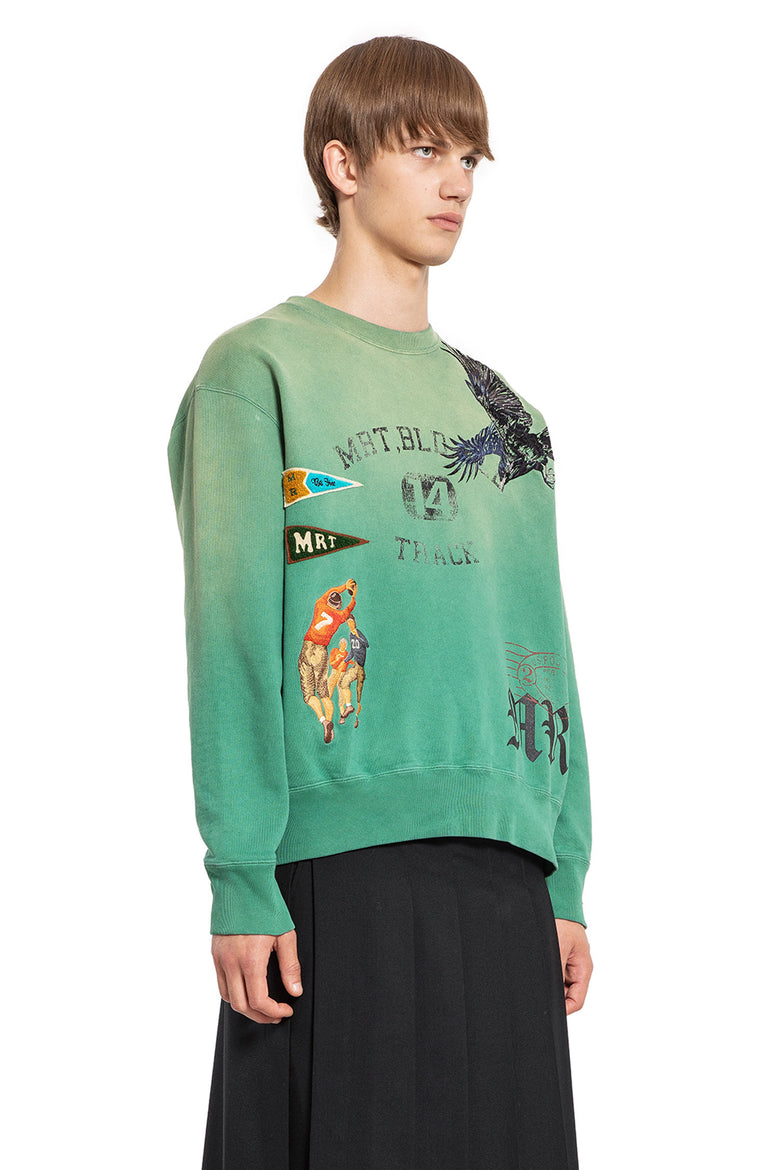 KHOKI MAN GREEN SWEATSHIRTS