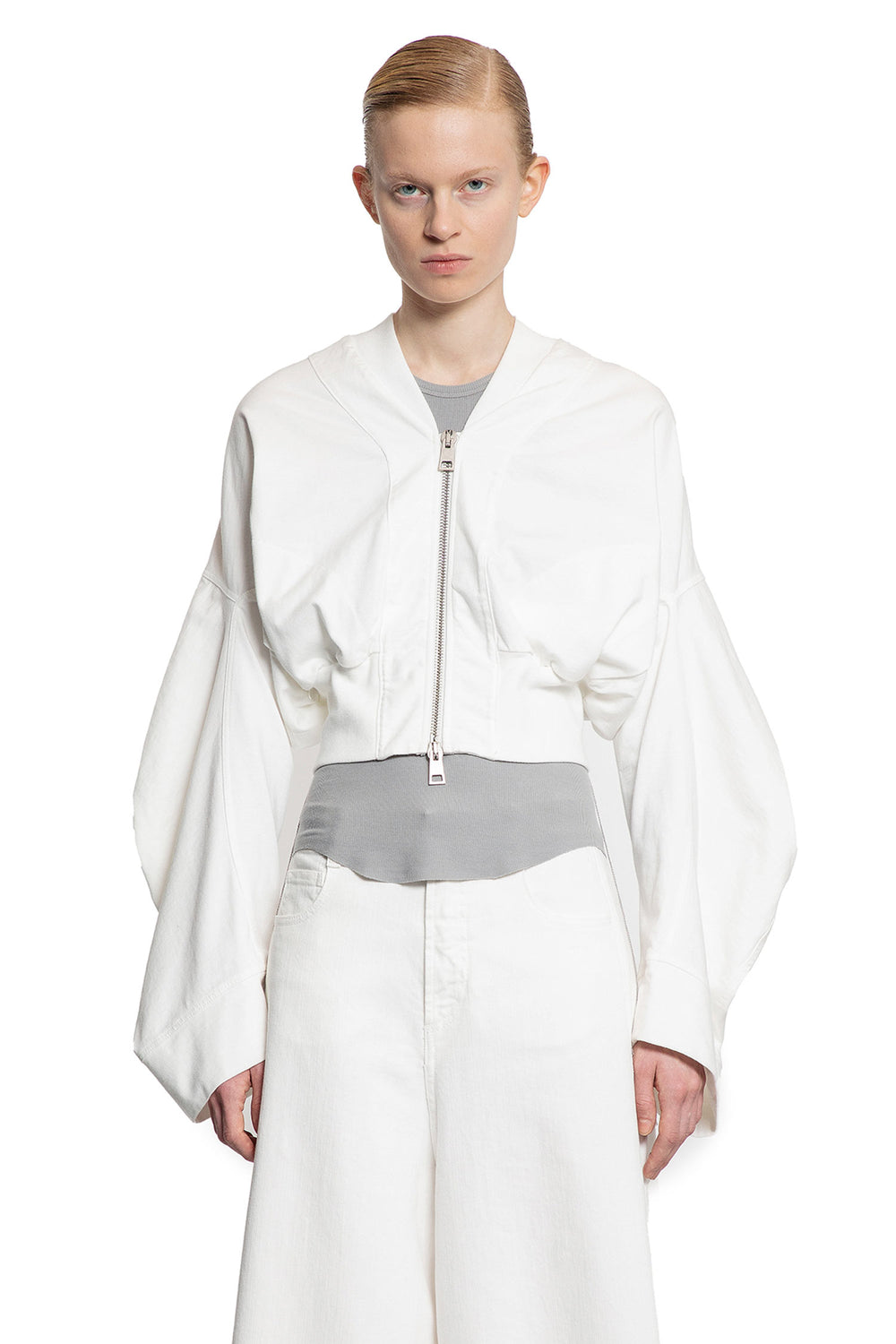 ANDREA YA AQOV WOMAN WHITE JACKETS