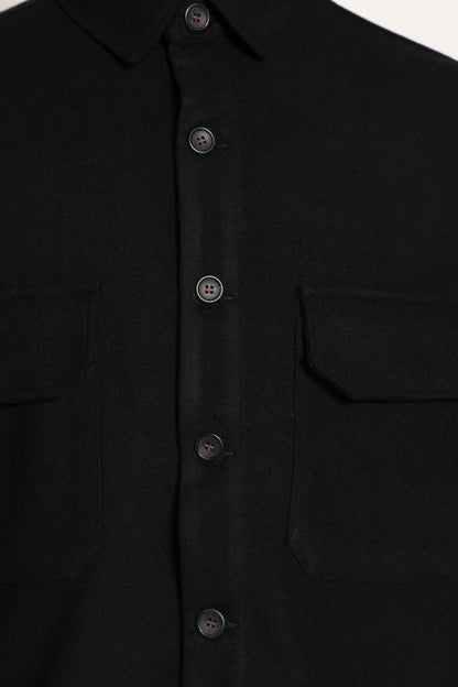 Wool Felt Overshirt