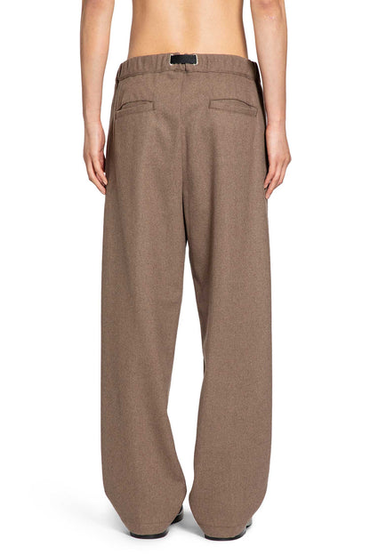 Drawstring Pants in Wool Blend