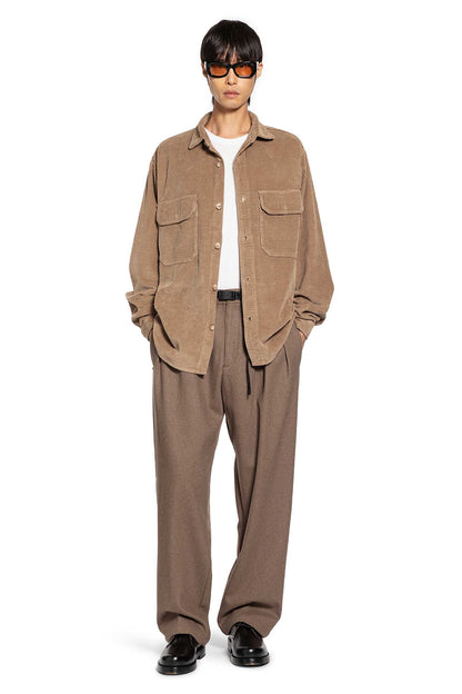 Drawstring Pants in Wool Blend