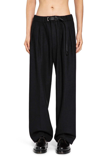 Drawstring Pants in Wool Blend