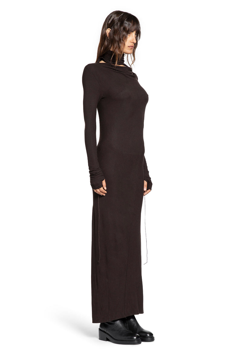 Ribbed Scarf Dress