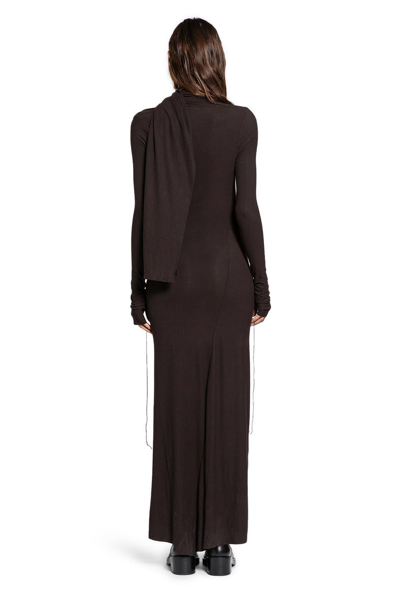 Ribbed Scarf Dress