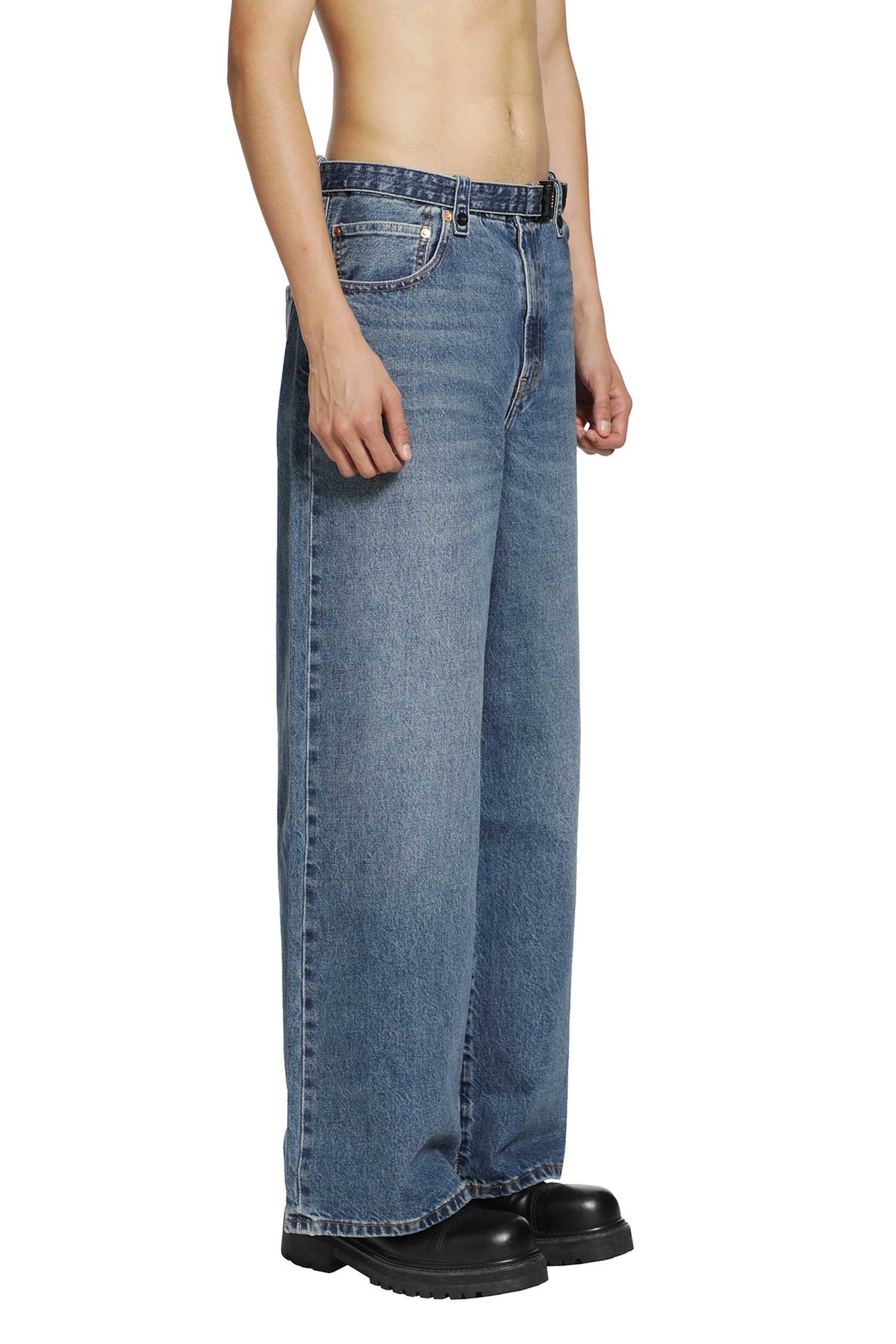 SACAI Levi's x Sacai Belted Wide Pants man