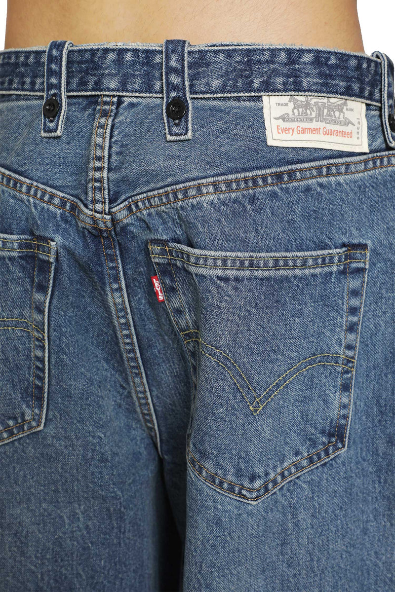 SACAI Levi's x Sacai Belted Wide Pants man