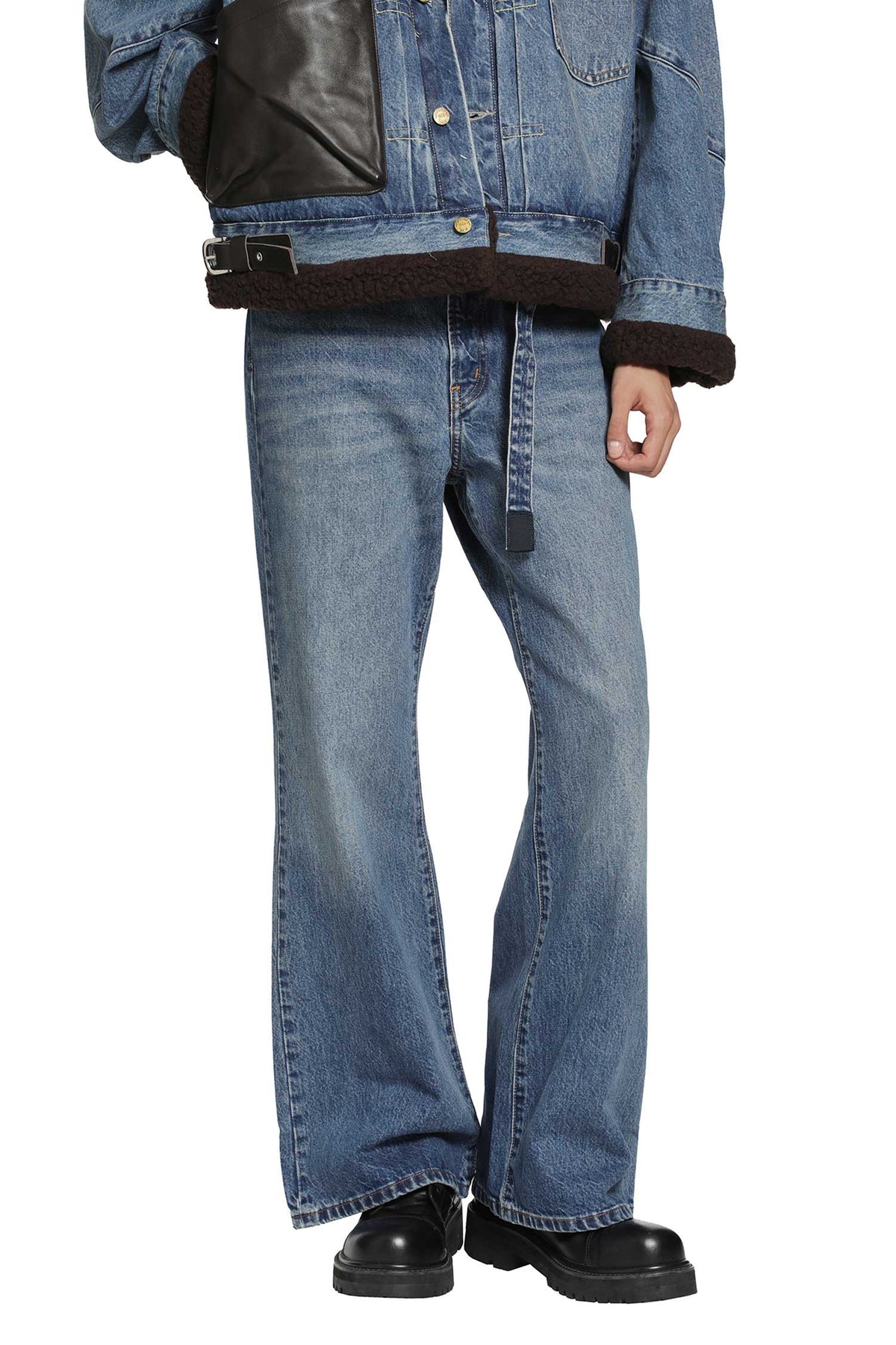 Levi's x Sacai Belted Flare Pants