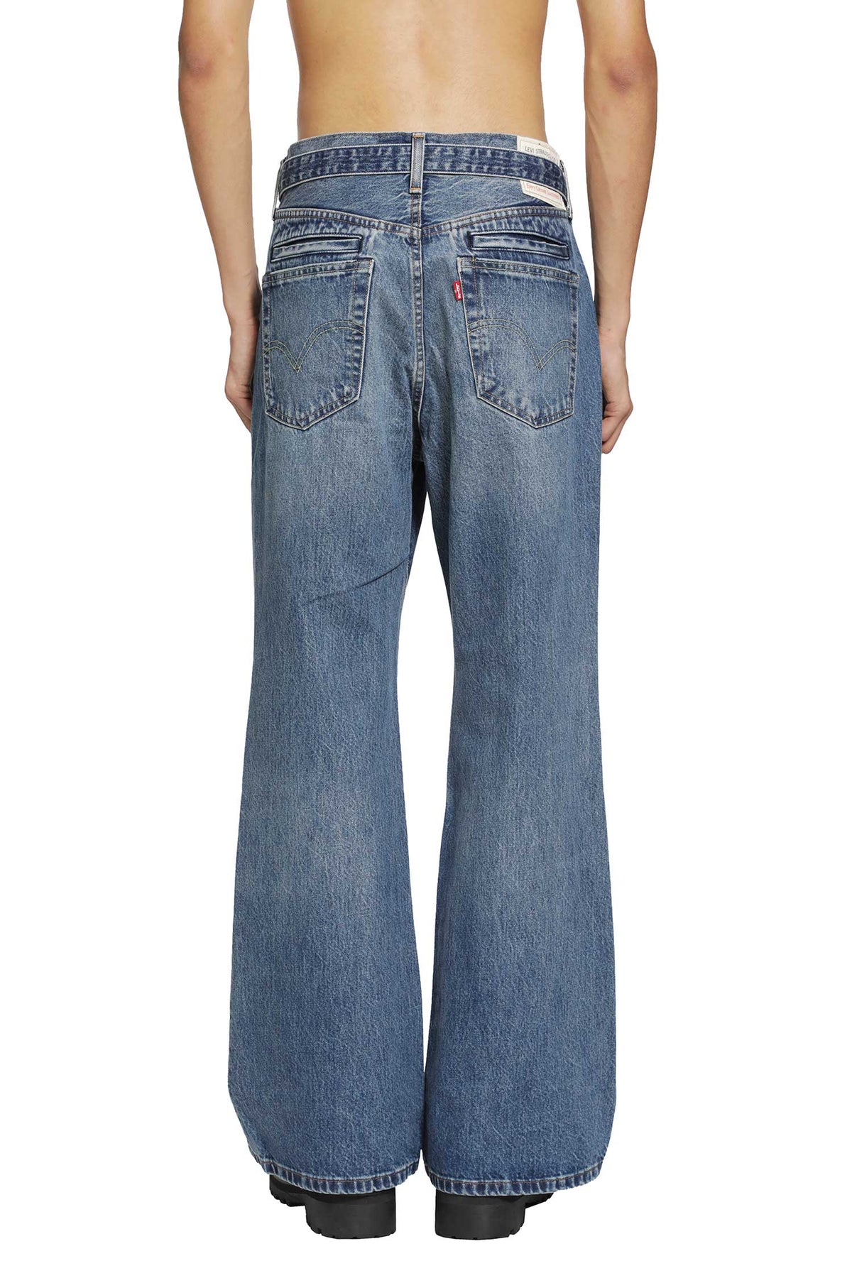 SACAI Levi's x Sacai Belted Flare Pants man