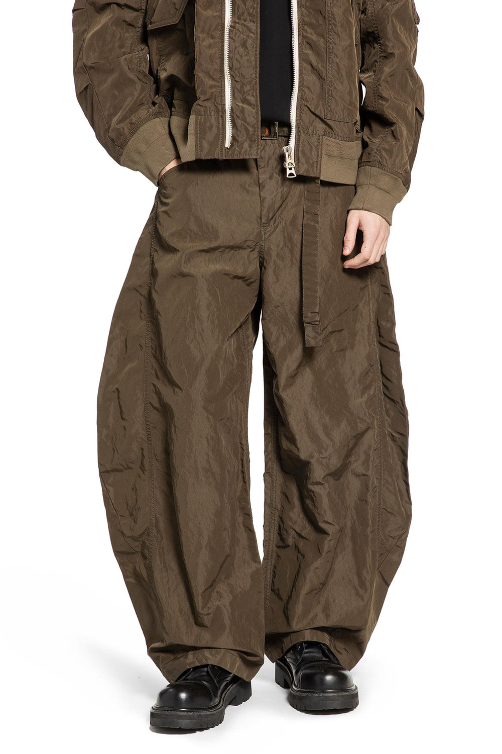 SACAI Treated Nylon Twill Pants man