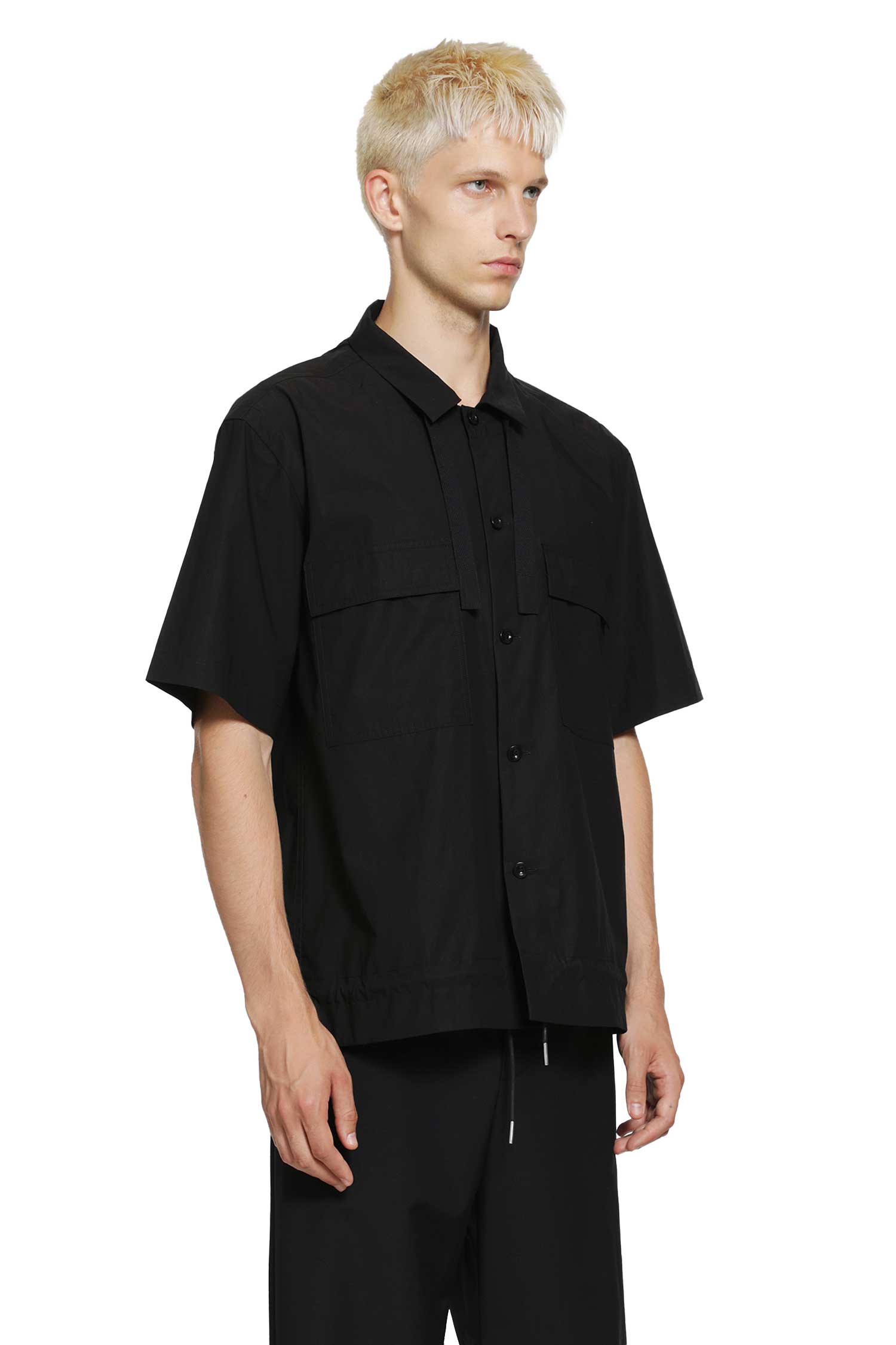 SACAI Cotton Typewriter Shirt man